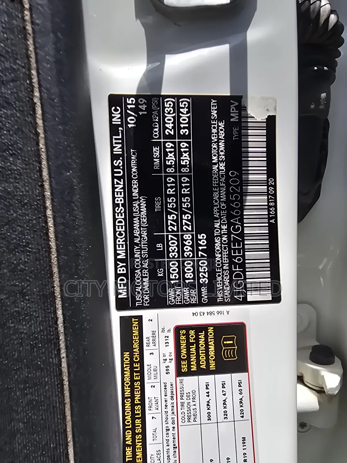 Mercedes-Benz GL-Class 450 2016 White
