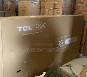 New 2025 TCL 98p8k 98" Google Tv | Massive Qled Display | Dolby Vision