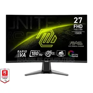 Msi Mag 27c6f 27” Curved Gaming Monitor