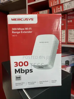 Mercusys Wifi Extender Booster Me10 N300mbps With Lan Port