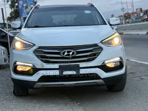 Hyundai Santa Fe Limited Ultimate AWD 2018 White