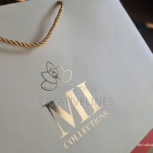 Gold Foil Paper Bags