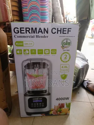 German Chef 4litres Digital Commercial Blender