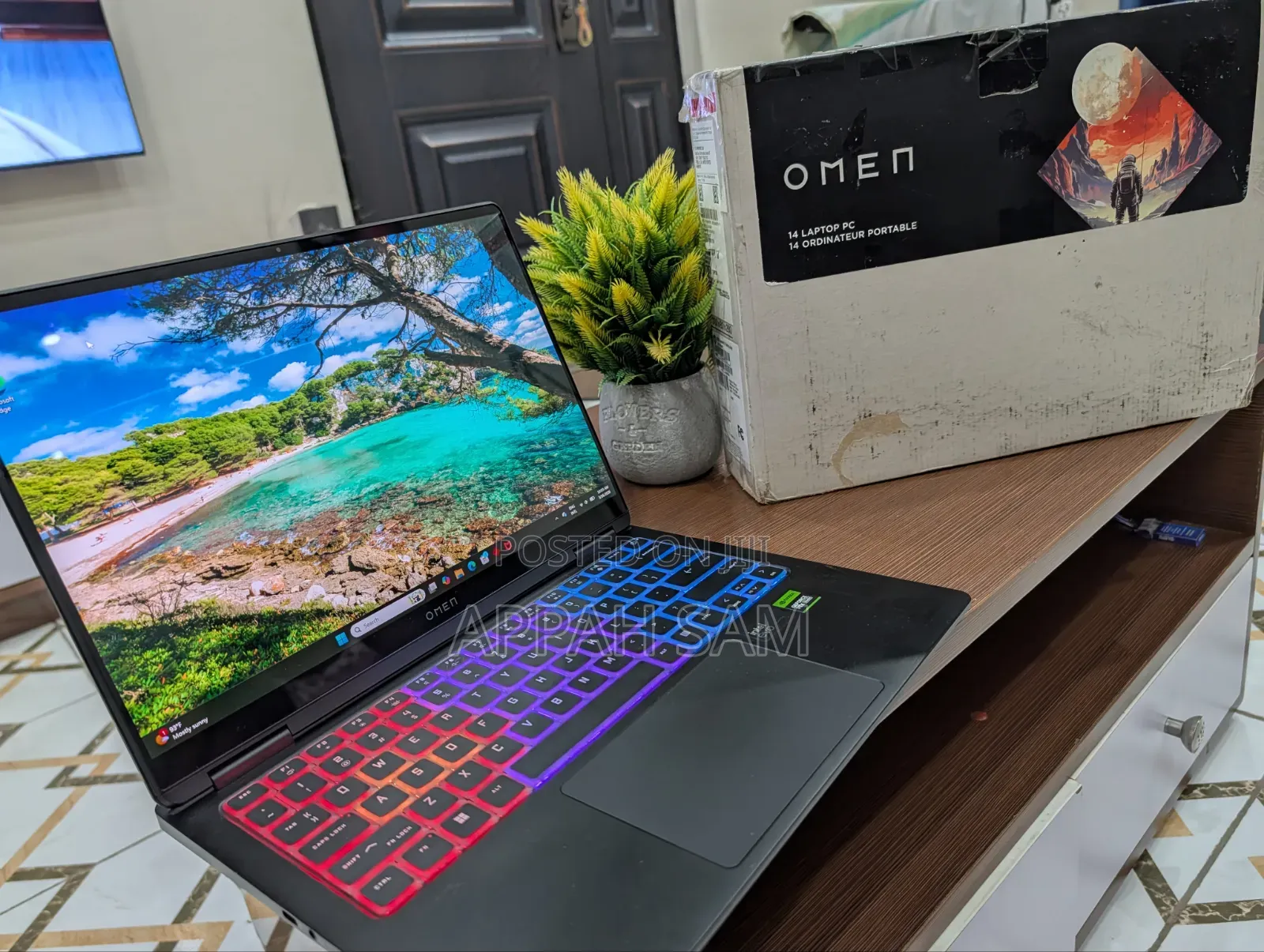 Laptop HP Omen Transcend 14-fb0023dx 32GB Intel Core Ultra 9 SSD 1T