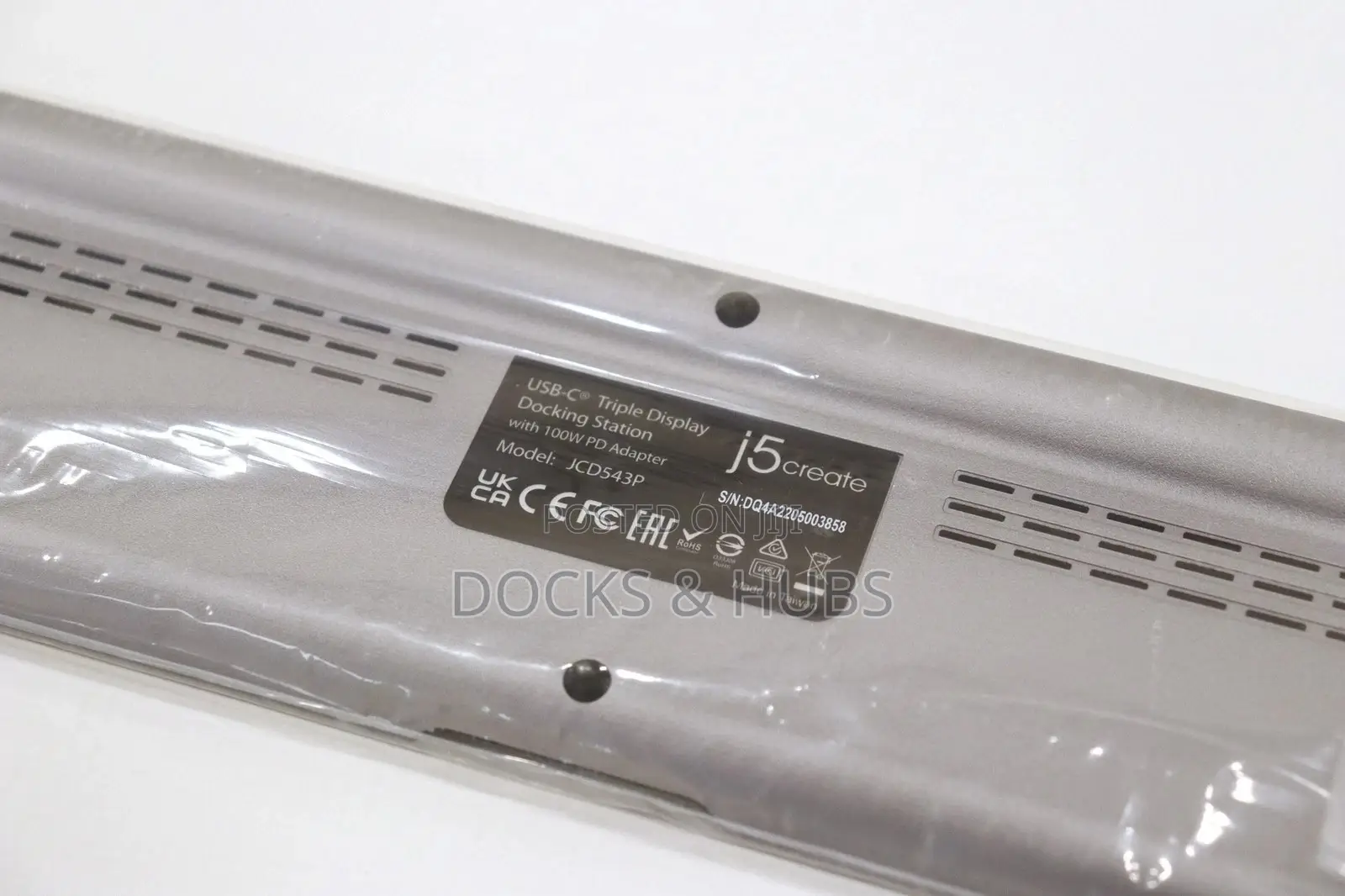 J5create Usb Type-C Triple Display Docking Station