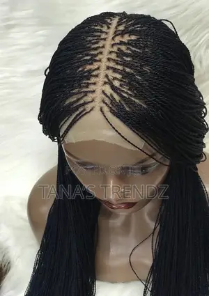 Luxurious Micro Twist Braided Ladies Wig 36”