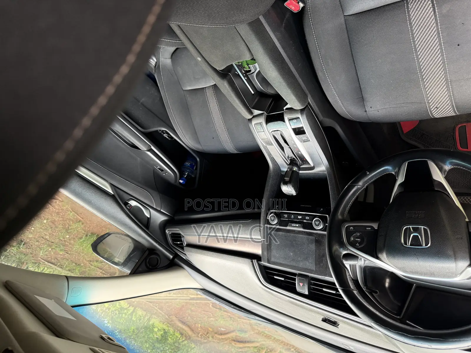 Honda Civic EX Sedan 2018 Gray