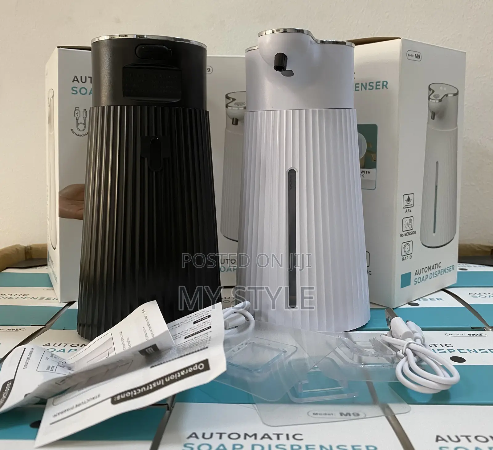 Liquid Soap Dispenser Automatic Smart Sensor Rechargeable