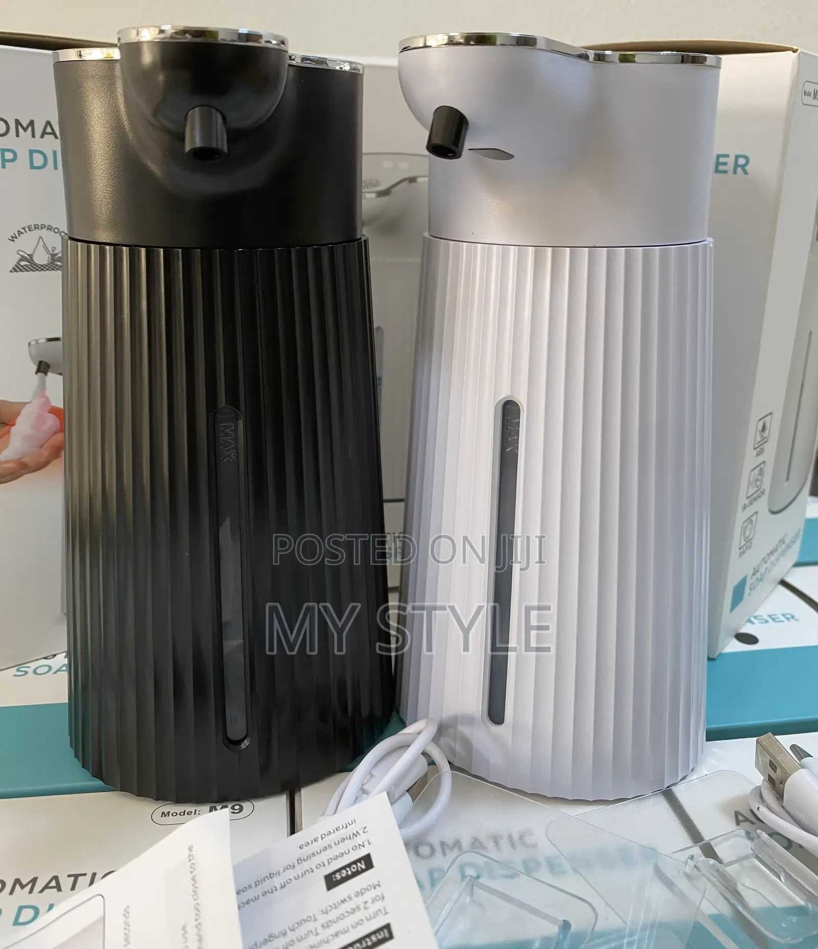 Liquid Soap Dispenser Automatic Smart Sensor Rechargeable