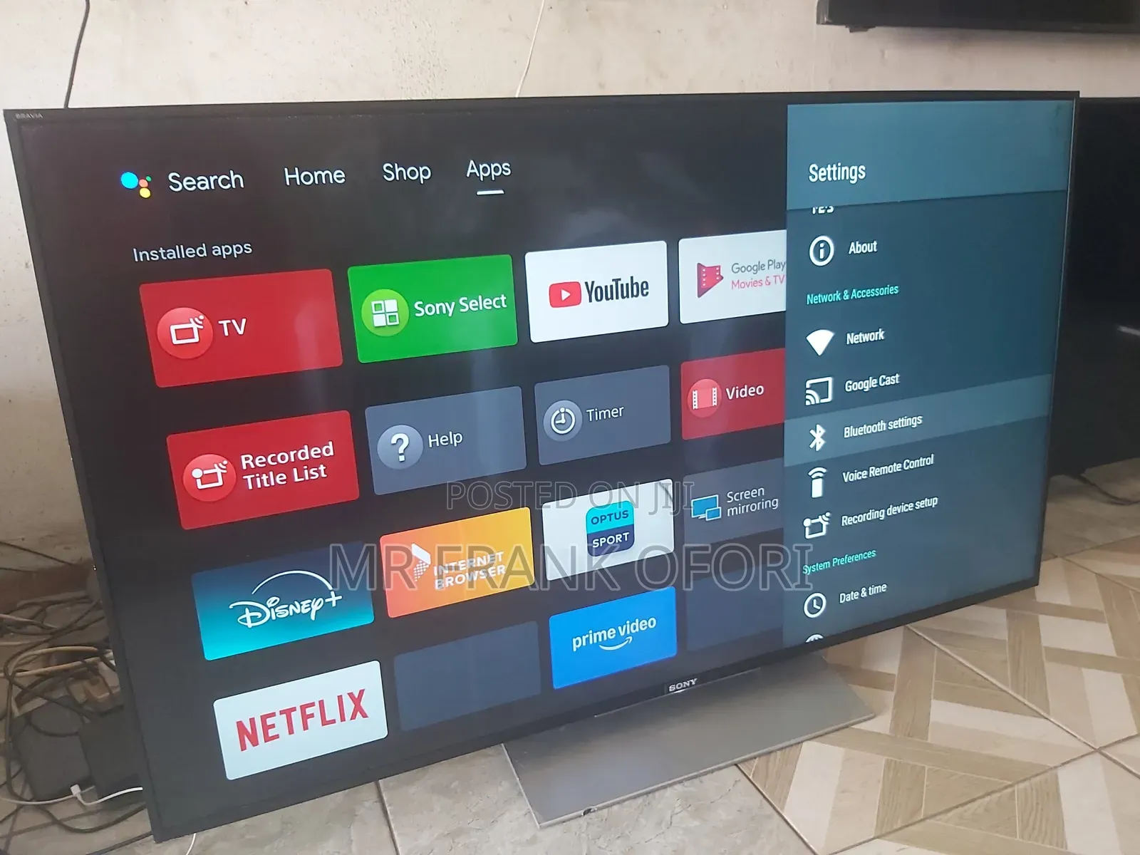 Sony Smart 50inches Android