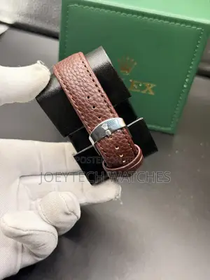Rolex Celinni Leather Watch