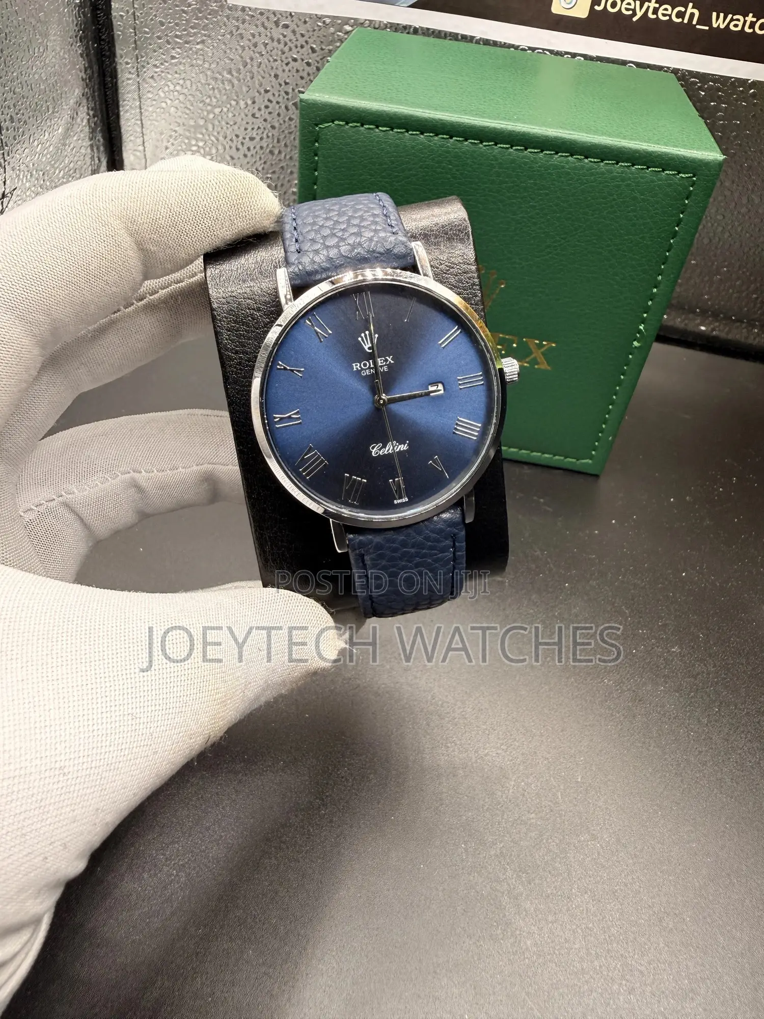 Rolex Celinni Leather Watch