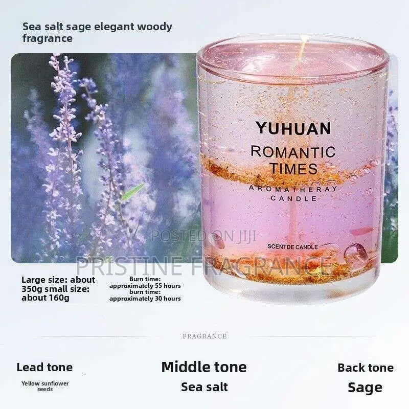 Sea Sage Sage Aromatherapy Gel Candle