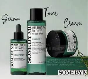 Some by Me Aha.Bha.Pha 30 Days Cream, Serum,Toner Set