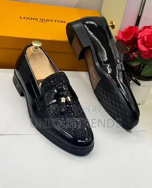 Louis Vuitton Patent Leather Loafers