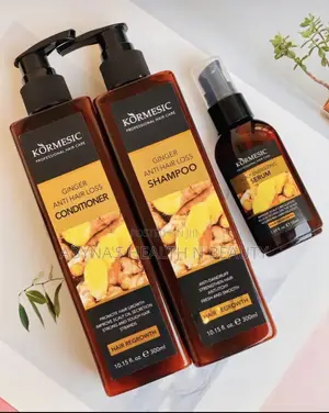 Ginger Anti Hair Loss Conditioner, Shampoo and Serum Set