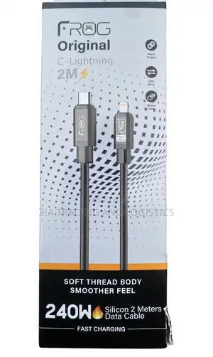Frog Original Type-C /Usb Lightning 2m Cable for iPhone (Ios)