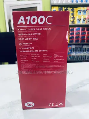 New Itel A100C 64 GB Black