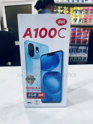 New Itel A100C 64 GB Black