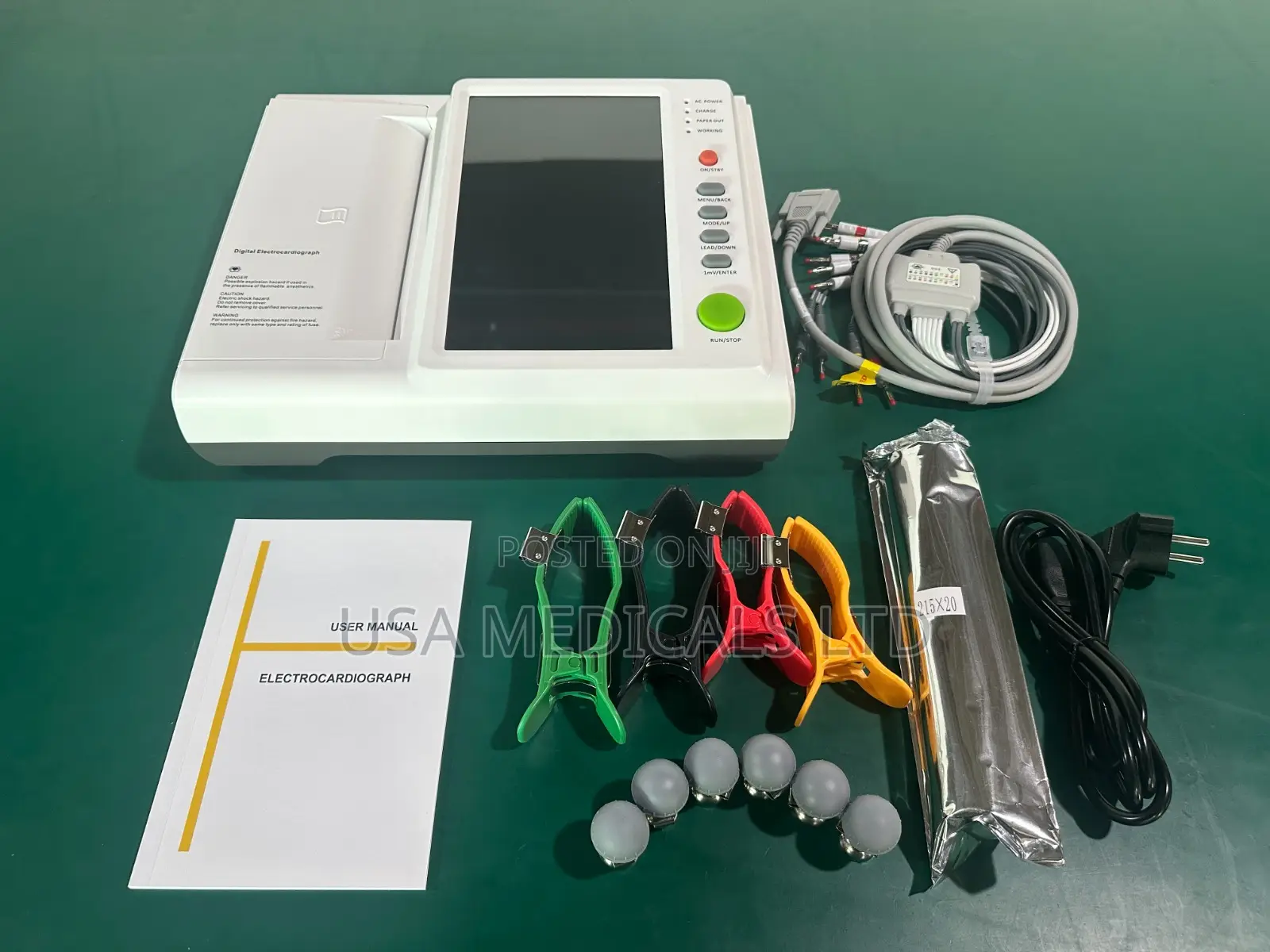 Ecg Machine 12 Channels ( Electrocardiograph) Latest Model