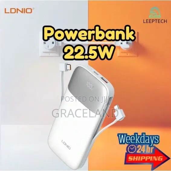This X Original Ldnio Power Bank 30000 Mah Ultra Long Battery Duration