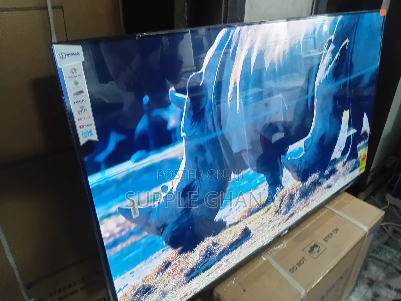 Sigma 55” Smart Tv – Designed for Modern Living Rooms