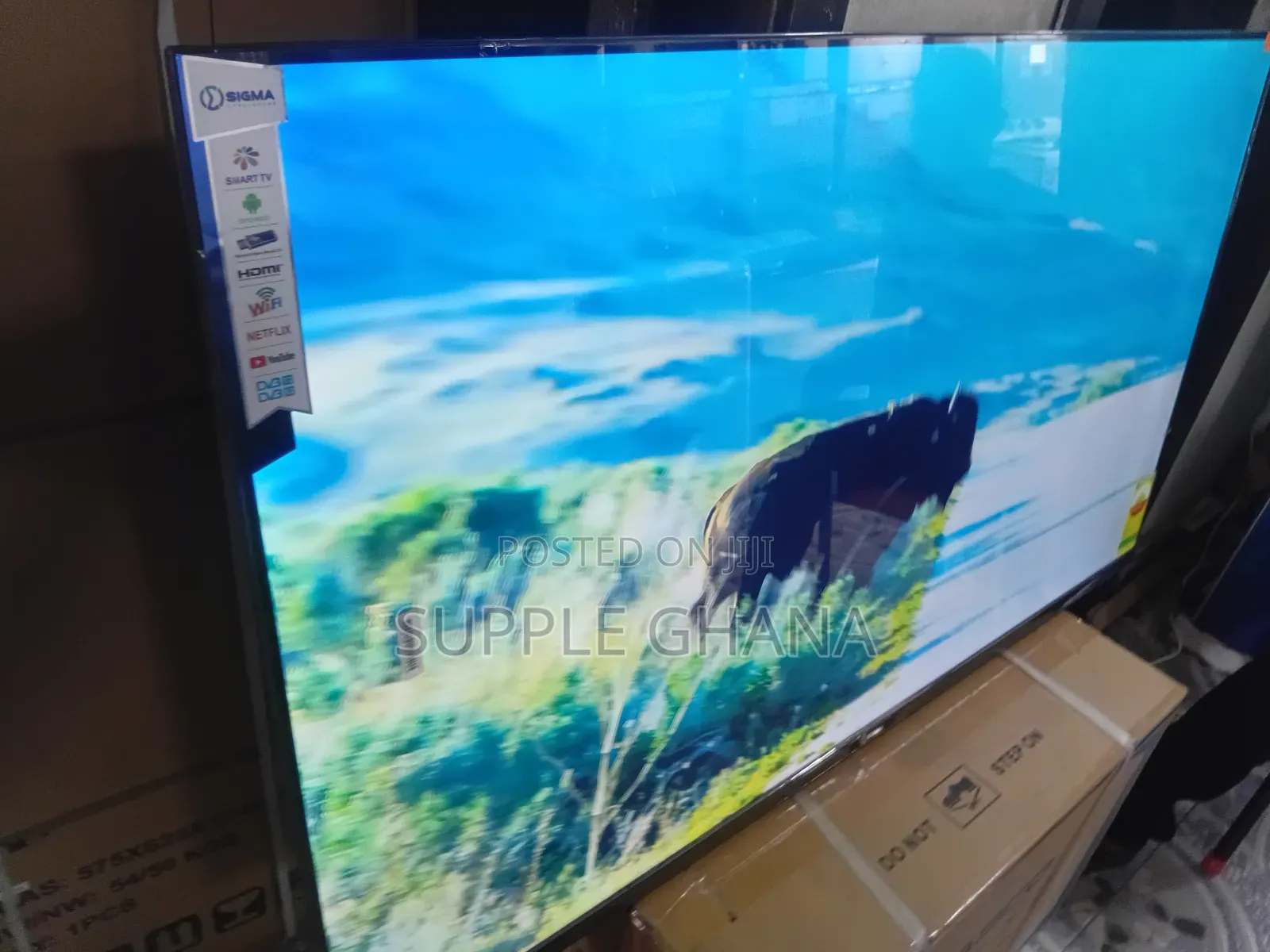 Sigma 55” Smart Tv – Redefining Big Screen Experience