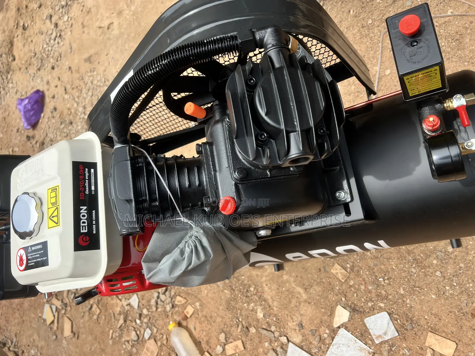 Air Compressor Machine Petrol Engine 50l