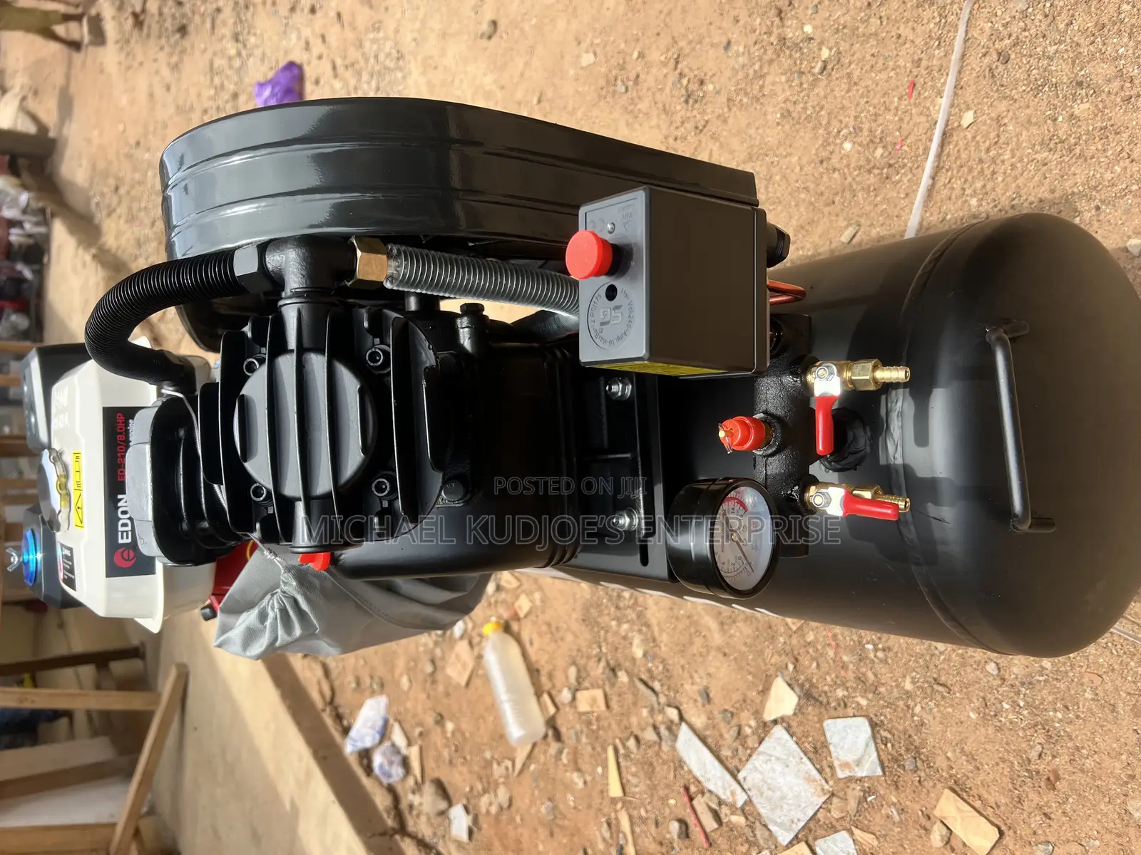 Air Compressor Machine Petrol Engine 50l