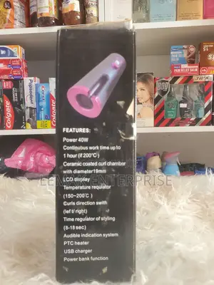 Cordless Automatic Curler 40w