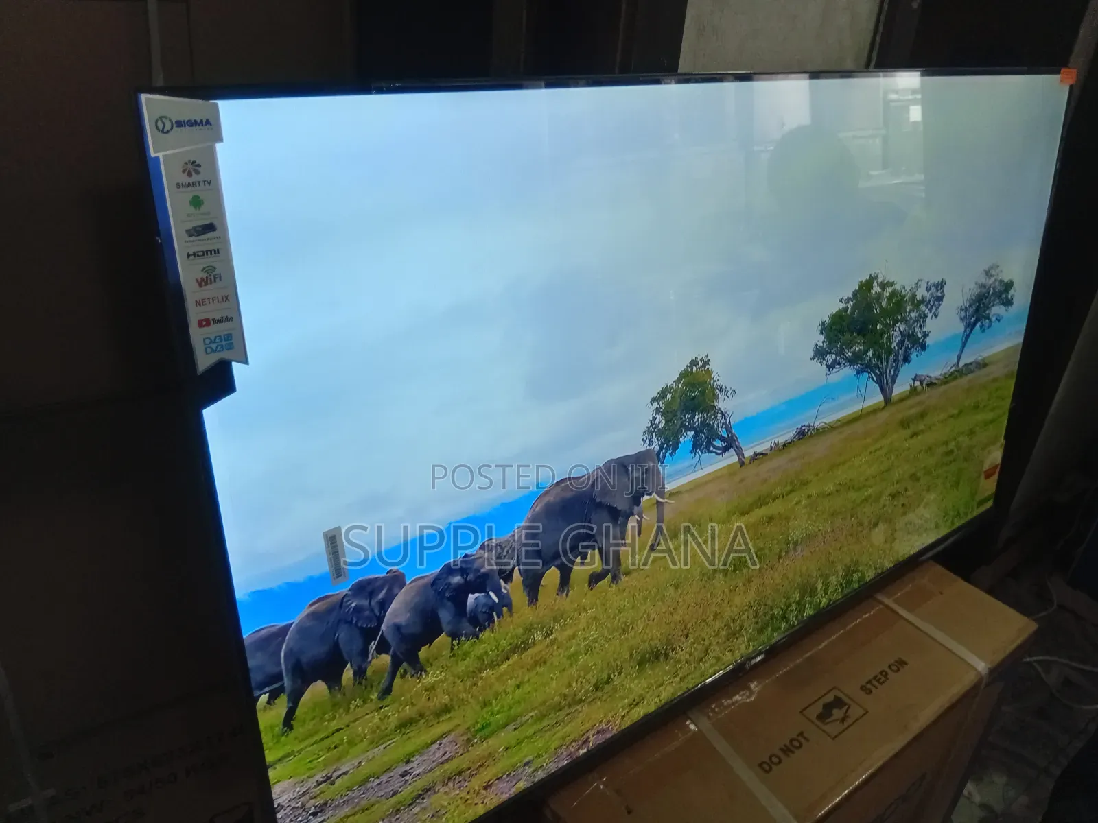 Sigma 55” Smart Tv – Bold Display, Smart Control