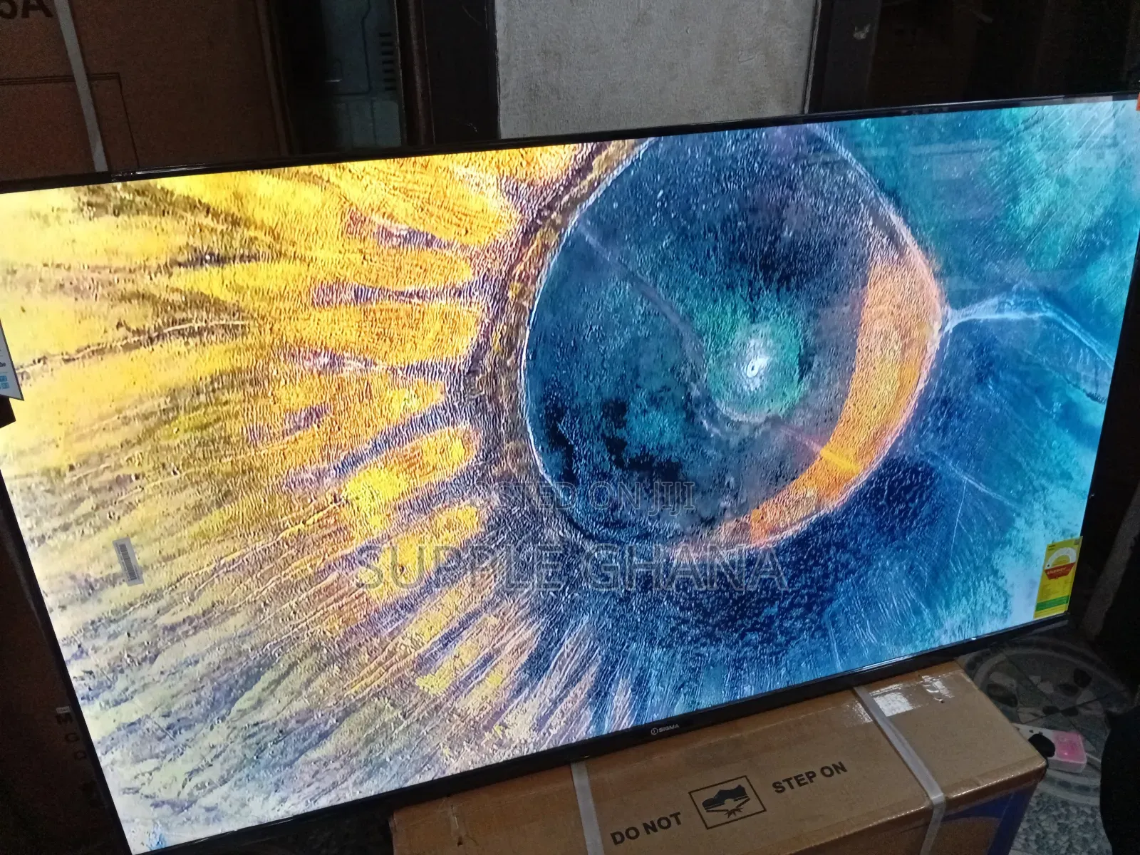 Sigma 55-Inch Tv – Modern Smart Entertainment Choice