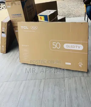Get Premium TCL 50 Inch Smart Satellite Android Tv(Black)2024 Model 