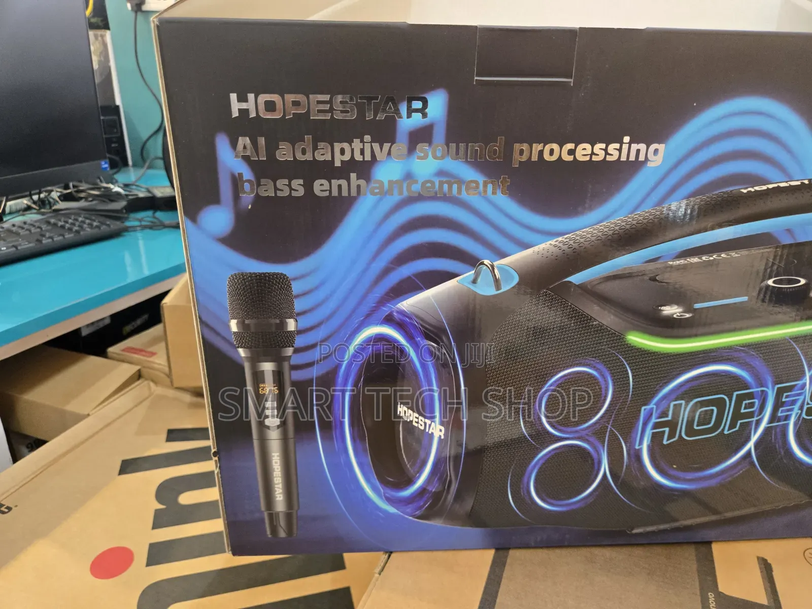 Hopestar A60 Ultra 450w Ai Bass Auracast Boombox
