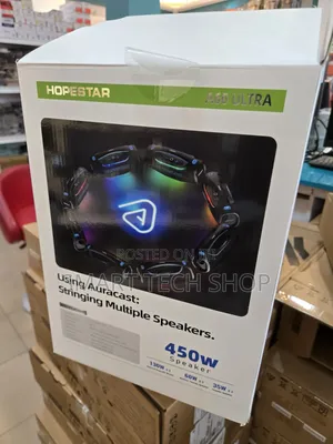 Hopestar A60 Ultra 450w Ai Bass Auracast Boombox