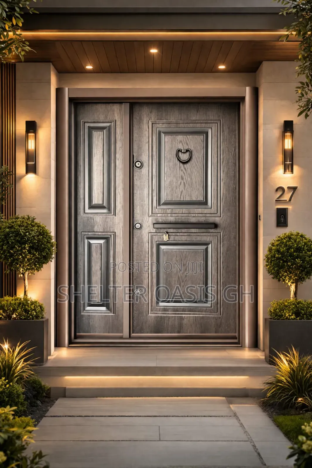Luxury Cement Board Bullet Proof Door One and Half