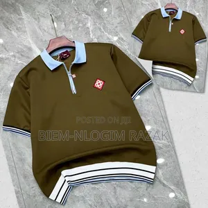 High Quality Casablanca Club Zip Up T-Shirts Available