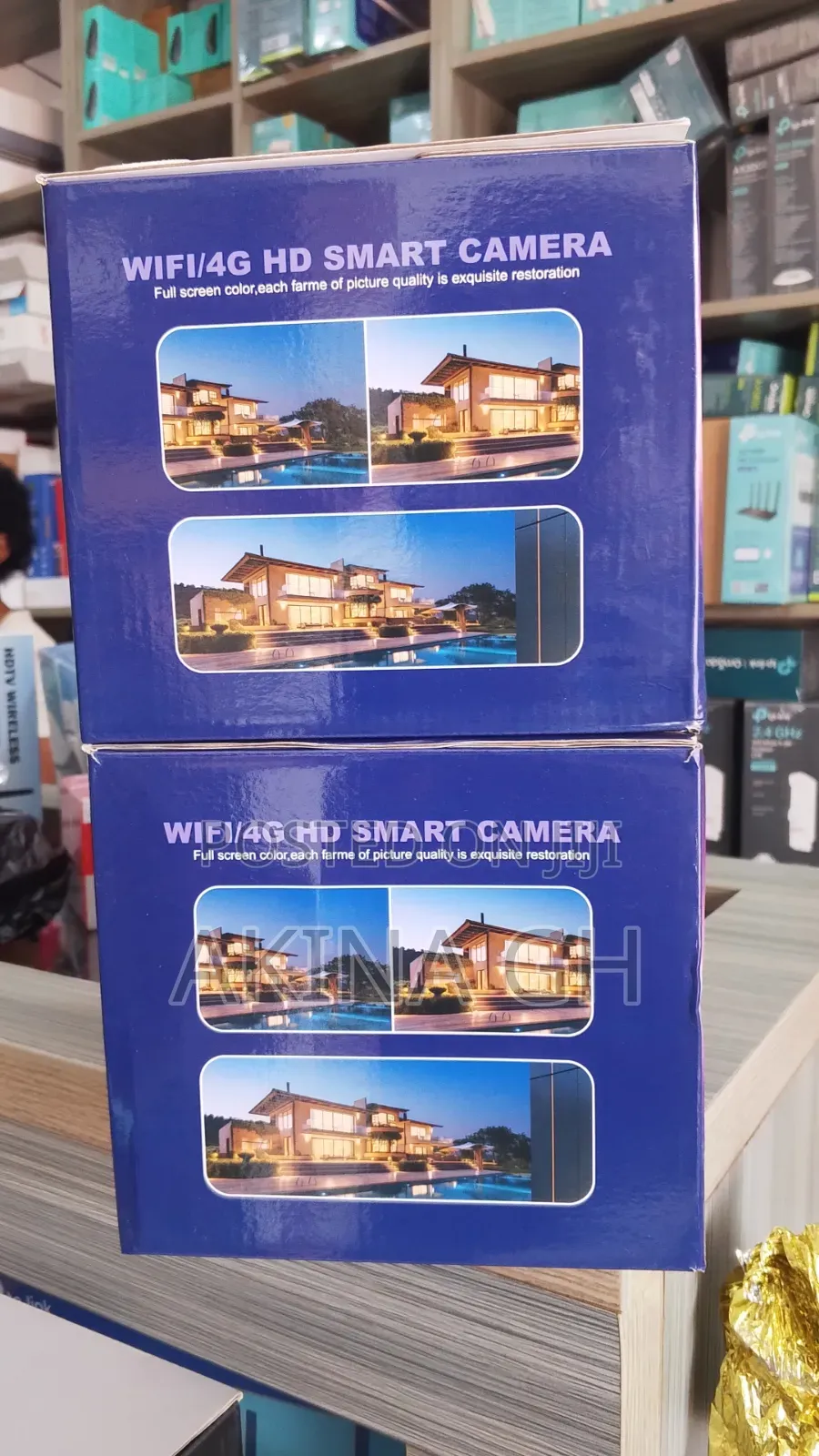 Hd Smart Wi-Fi/4g Three Lens Smart Camera