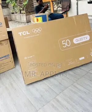 Efficient Classic TCL 50 Inch Qled Smart Android Television 