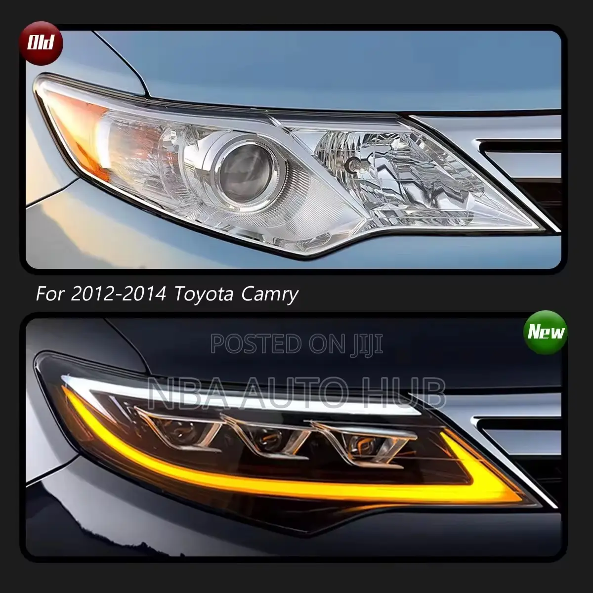 Toyota Camry 2012-2014 Spec Led Headlights