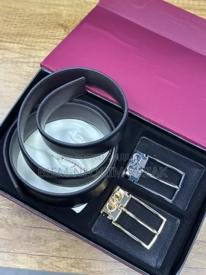 Gucci, Luis Vutton and Kelvin Klein Two in One Leather Belts Available