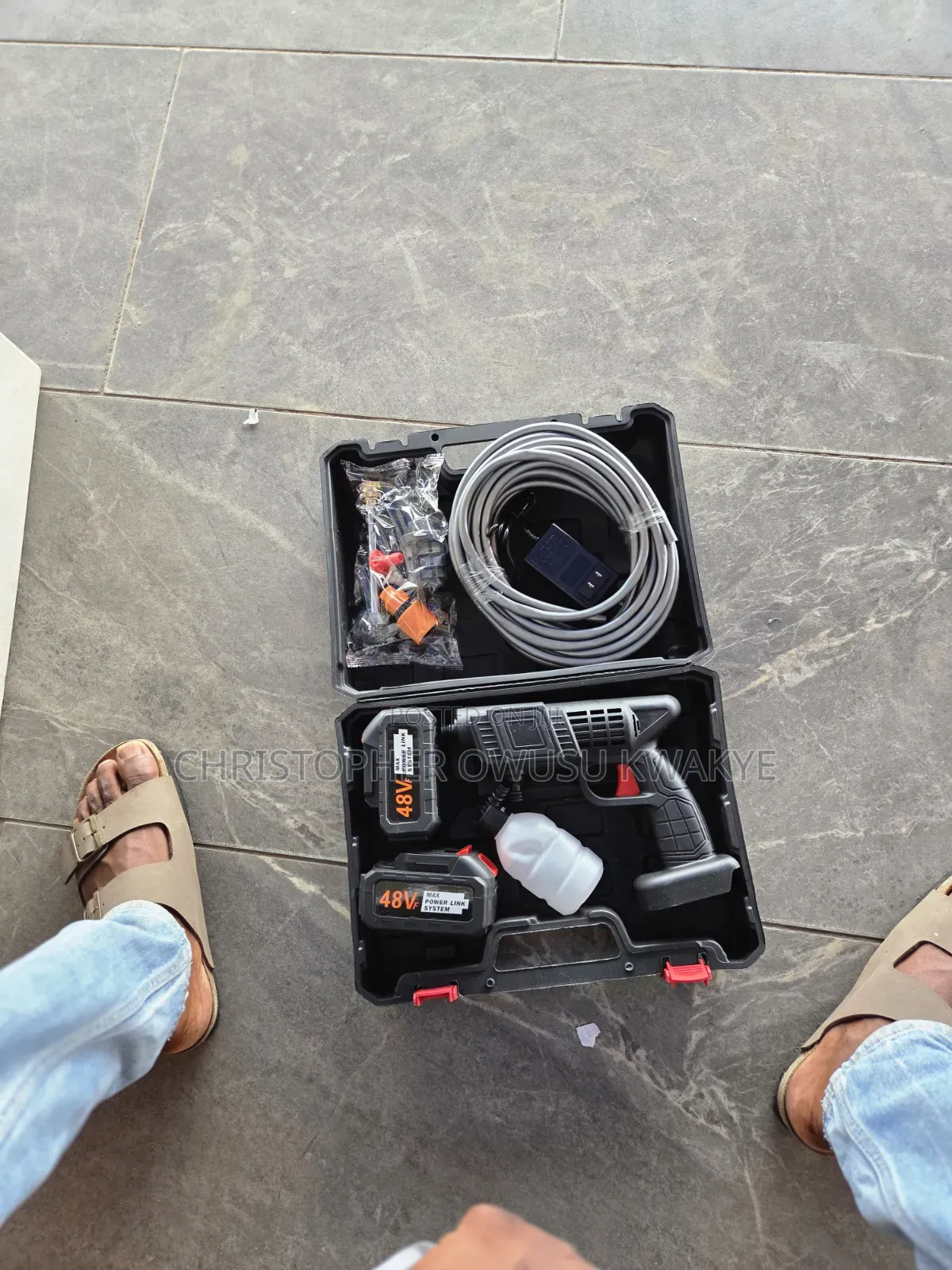 Cleaning Pressure Washer Gun