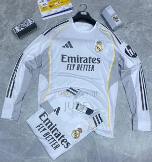 Real Madrid Jersey (Long Sleeve)