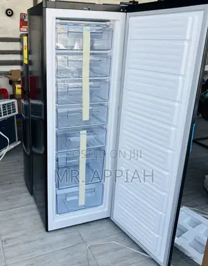 Shop Durable Pearl Single Door Upright Standing Freezer(Dark Gray)