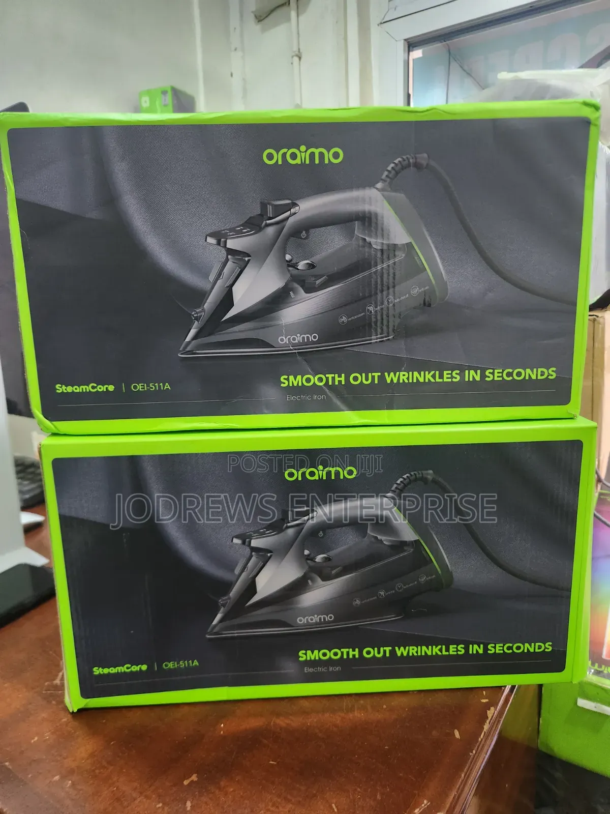 Oraimo Steamcore 2500w Led Display Electric Iron