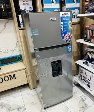Original Pearl Pf-2521w0-5e Top Mount Freezer Electric Fridge(Gray)