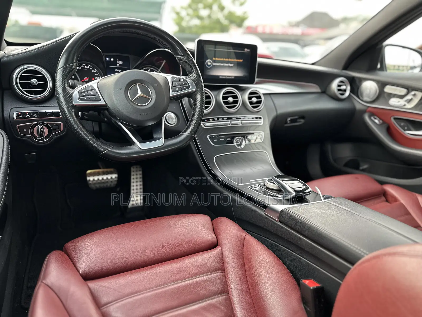 Mercedes-Benz C400 4Matic AWD Sedan (3.0L V6 7A) 2015 White