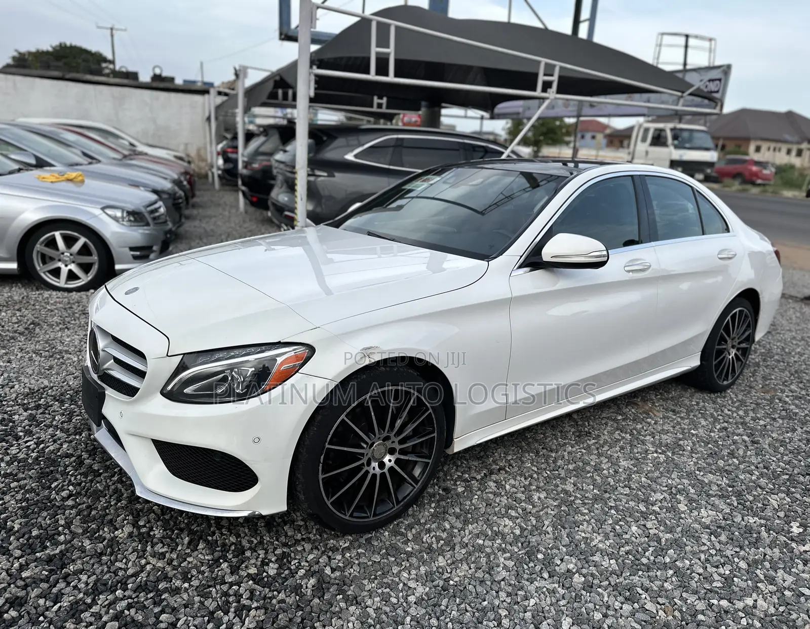 Mercedes-Benz C400 4Matic AWD Sedan (3.0L V6 7A) 2015 White