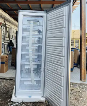 Choose Premium Nasco Single Door Upright Standing Freezer(Gray).