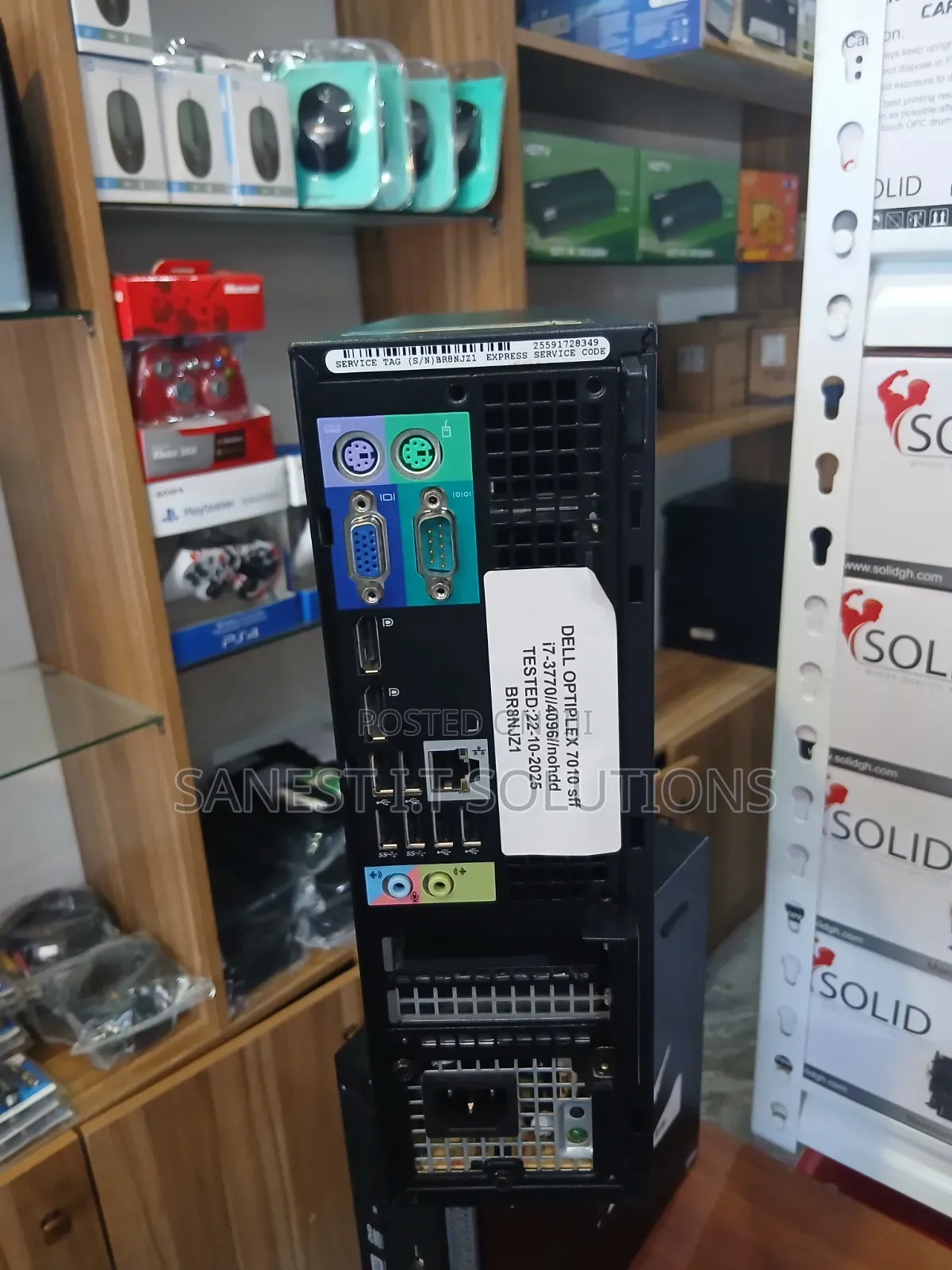 Desktop Computer Dell OptiPlex 7010 8GB Intel Core i7 HDD 500GB
